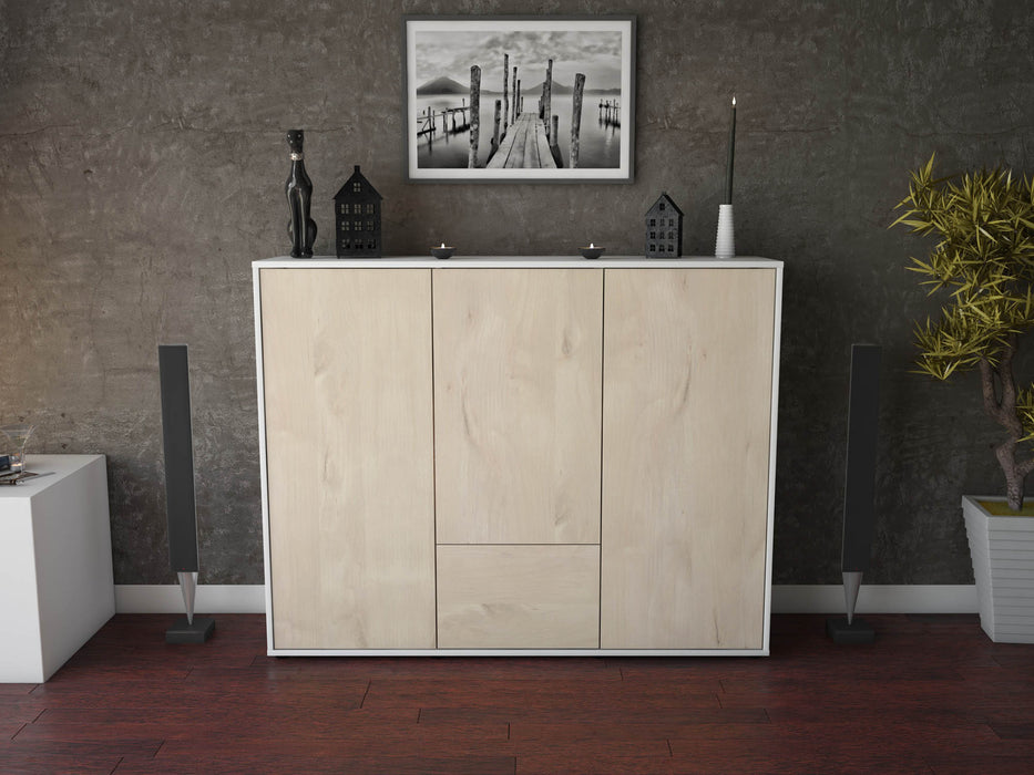 Highboard Maaria, Zeder Front (136x108x35cm) - Dekati GmbH