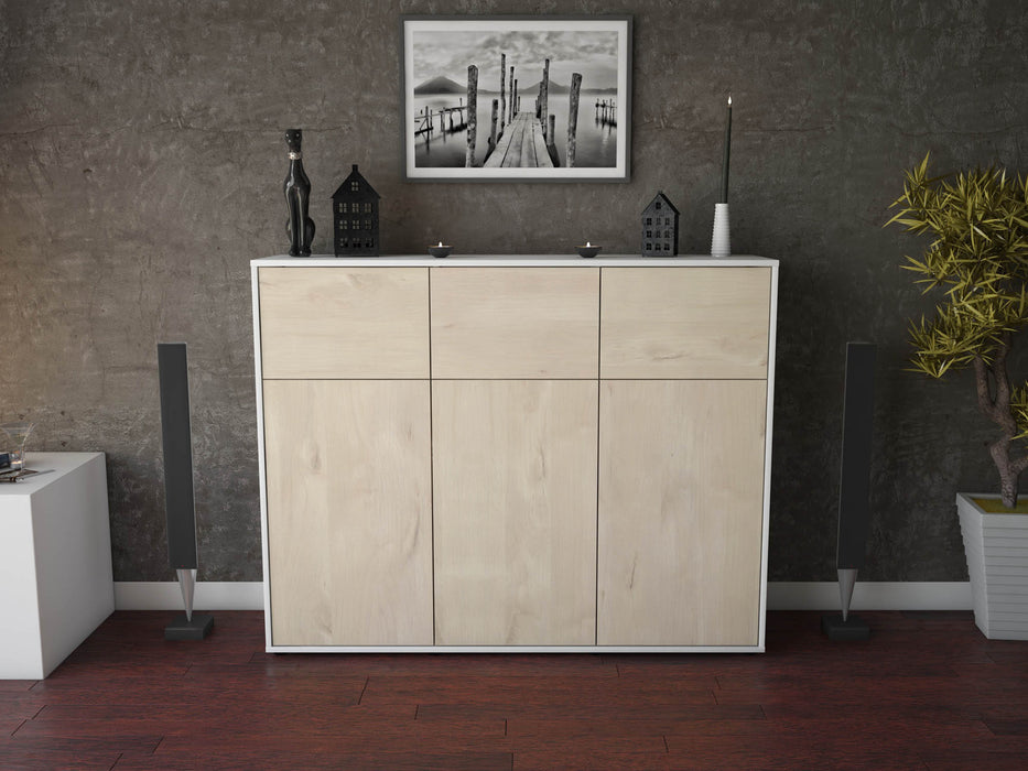 Highboard Marisa, Zeder Front (136x108x35cm) - Dekati GmbH