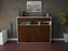 Highboard Marlene, Walnuss Front (136x108x35cm) - Dekati GmbH