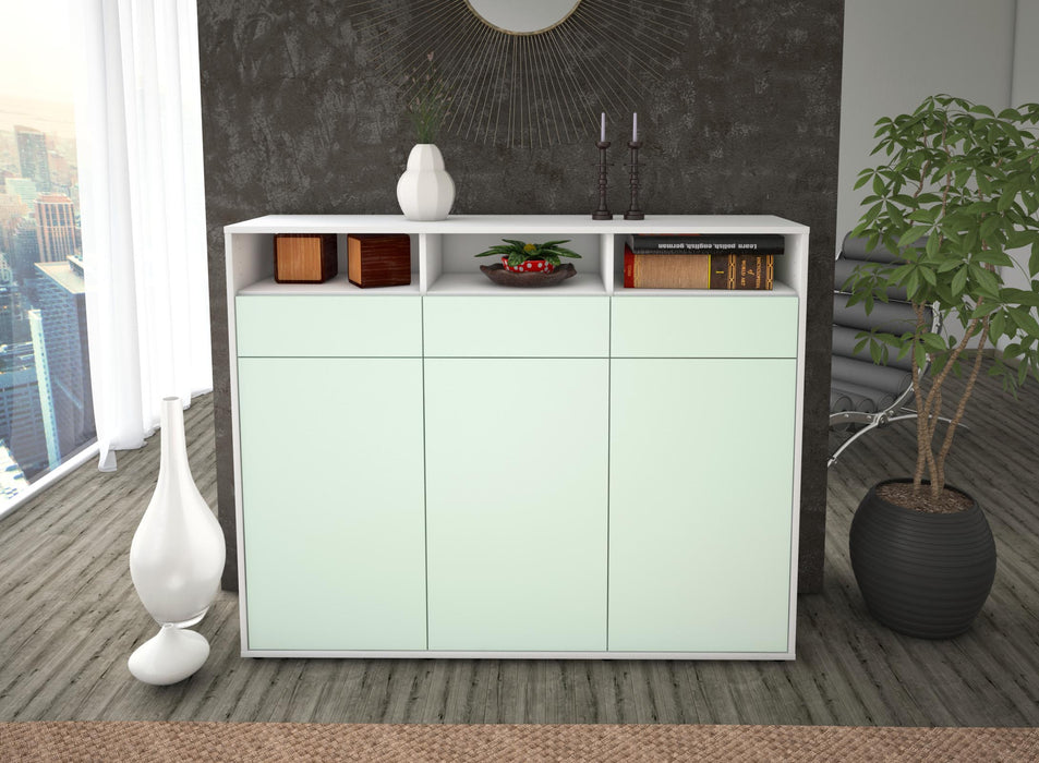 Highboard Marta, Mint Front (136x108x35cm) - Dekati GmbH