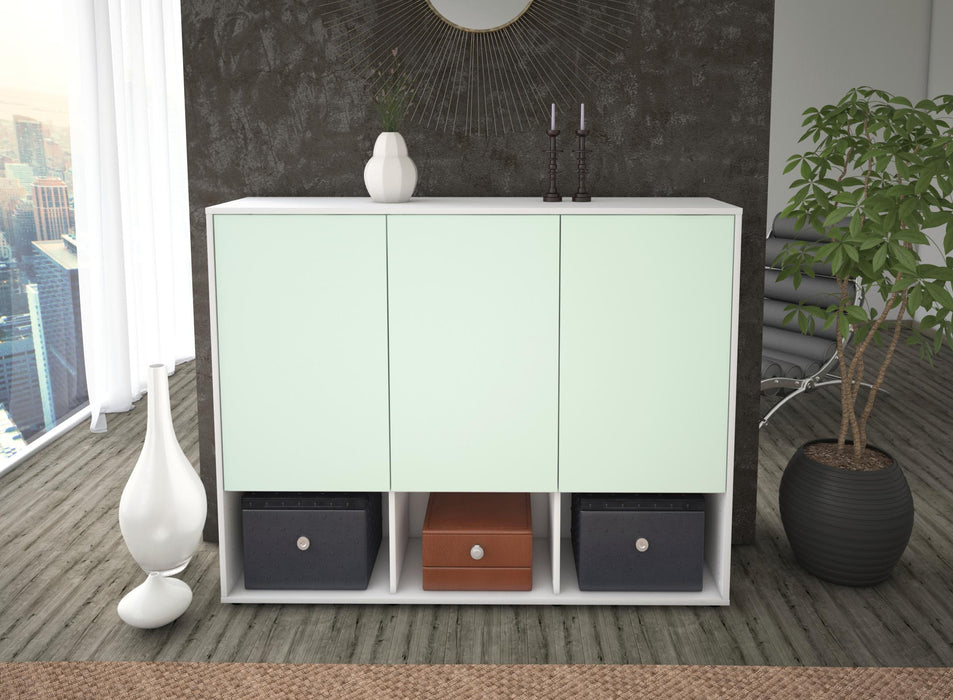 Highboard Mea, Mint Front (136x108x35cm) - Dekati GmbH