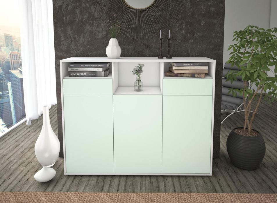 Highboard Melina, Mint Front (136x108x35cm) - Dekati GmbH