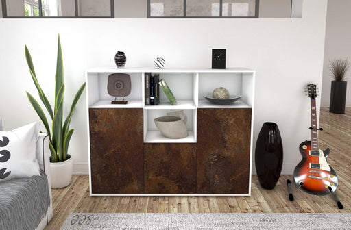 Highboard Mia, Rost Front (136x108x35cm) - Dekati GmbH