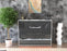 Highboard Mona, Grau Front (136x108x35cm) - Dekati GmbH