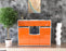 Highboard Nathalie, Orange Front (136x108x35cm) - Dekati GmbH