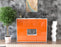 Highboard Nikolina, Orange Front (136x108x35cm) - Dekati GmbH