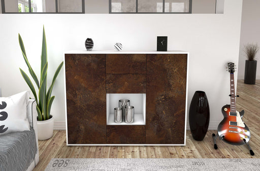 Highboard Nora, Rost Front (136x108x35cm) - Dekati GmbH