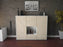 Highboard Nora, Zeder Front (136x108x35cm) - Dekati GmbH