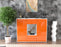 Highboard Norina, Orange Front (136x108x35cm) - Dekati GmbH