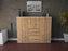 Highboard Pasquale, Pinie Front (136x108x35cm) - Dekati GmbH