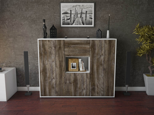 Highboard Pippa, Treibholz Front (136x108x35cm) - Dekati GmbH