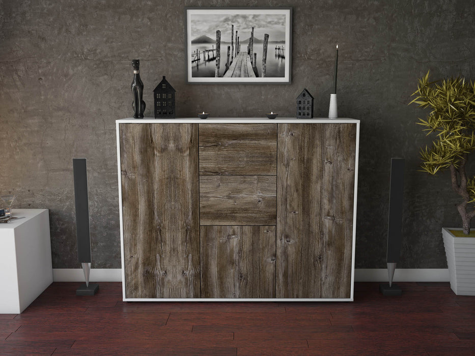 Highboard Polina, Treibholz Front (136x108x35cm) - Dekati GmbH