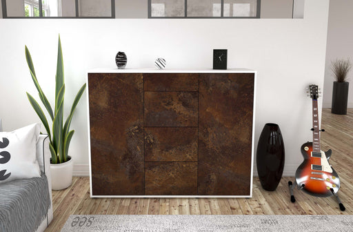 Highboard Prospera, Rost Front (136x108x35cm) - Dekati GmbH