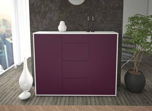 Highboard Prospera, Lila Front (136x108x35cm) - Dekati GmbH