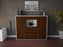 Highboard Rachelle, Walnuss Front (136x108x35cm) - Dekati GmbH