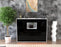 Highboard Rachelle, Schwarz Front (136x108x35cm) - Dekati GmbH