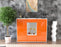 Highboard Raffaela, Orange Front (136x108x35cm) - Dekati GmbH