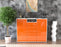 Highboard Ravena, Orange Front (136x108x35cm) - Dekati GmbH