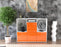 Highboard Saskia, Orange Front (136x108x35cm) - Dekati GmbH