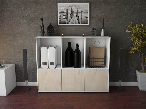 Highboard Seraphine, Zeder Front (136x108x35cm) - Dekati GmbH