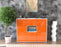 Highboard Silvia, Orange Front (136x108x35cm) - Dekati GmbH