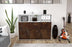 Highboard Sina, Rost Front (136x108x35cm) - Dekati GmbH