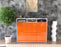 Highboard Tatiana, Orange Front (136x108x35cm) - Dekati GmbH