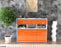 Highboard Tizia, Orange Front (136x108x35cm) - Dekati GmbH