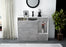 Highboard Viona, Beton Front (136x108x35cm) - Dekati GmbH