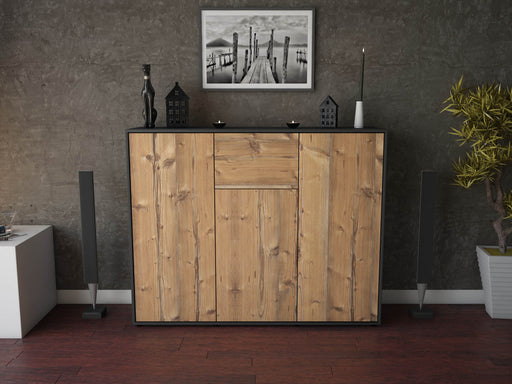 Highboard Lya, Pinie Front (136x108x35cm) - Dekati GmbH