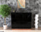 Highboard Lya, Schwarz Front (136x108x35cm) - Dekati GmbH