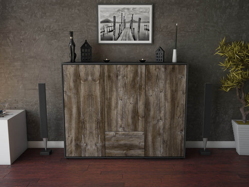 Highboard Maaria, Treibholz Front (136x108x35cm) - Dekati GmbH