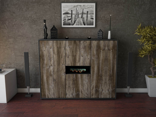 Highboard Maila, Treibholz Front (136x108x35cm) - Dekati GmbH