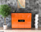 Highboard Maila, Orange Front (136x108x35cm) - Dekati GmbH