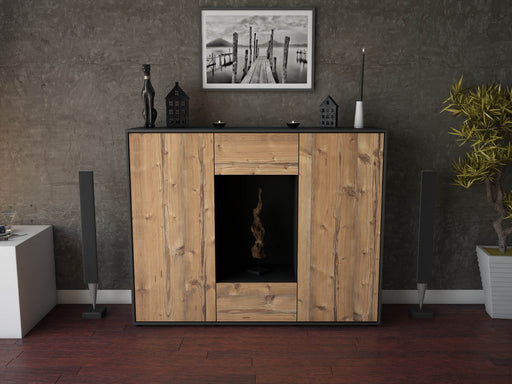 Highboard Malina, Pinie Front (136x108x35cm) - Dekati GmbH