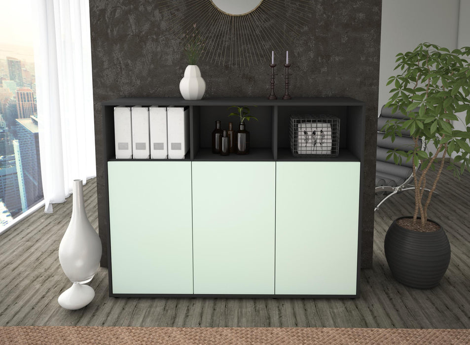 Highboard Marina, Mint Front (136x108x35cm) - Dekati GmbH