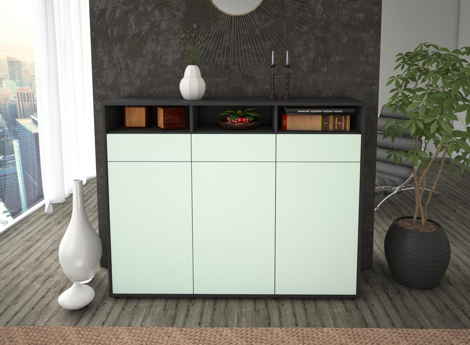 Highboard Marta, Mint Front (136x108x35cm) - Dekati GmbH