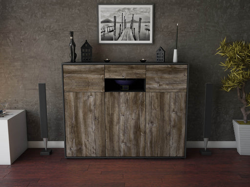 Highboard Matilda, Treibholz Front (136x108x35cm) - Dekati GmbH