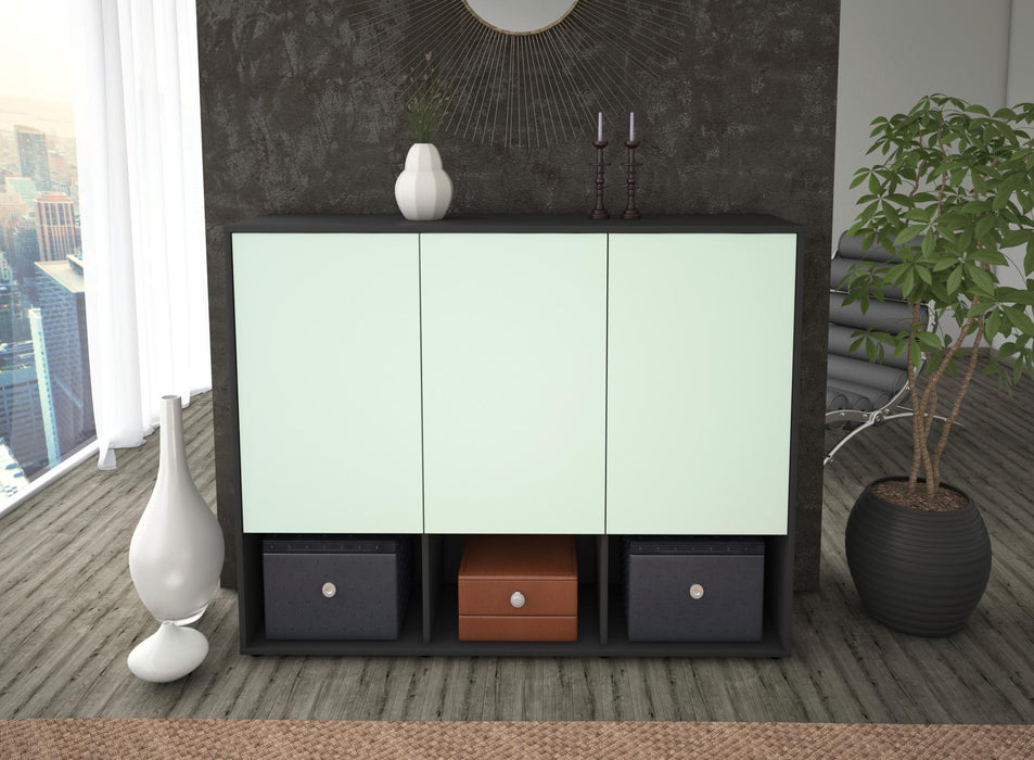 Highboard Mea, Mint Front (136x108x35cm) - Dekati GmbH