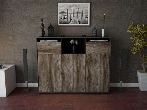 Highboard Melena, Treibholz Front (136x108x35cm) - Dekati GmbH