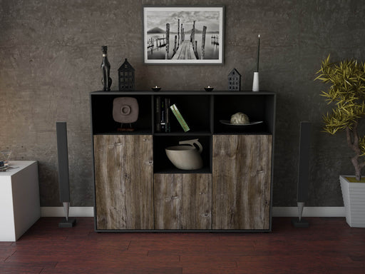 Highboard Mia, Treibholz Front (136x108x35cm) - Dekati GmbH