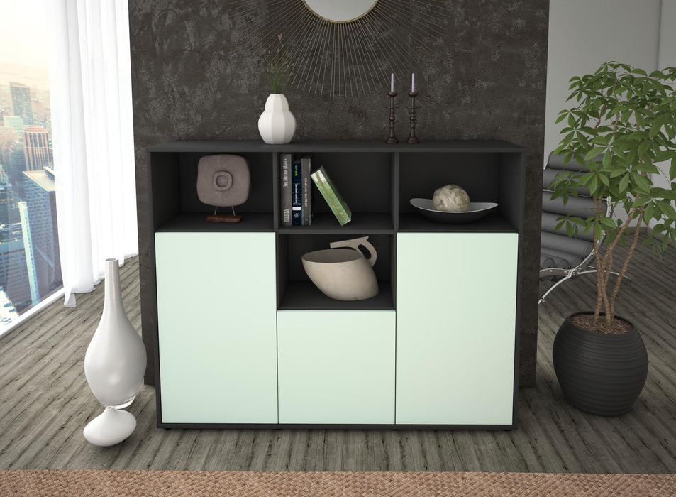 Highboard Mia, Mint Front (136x108x35cm) - Dekati GmbH