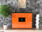 Highboard Milena, Orange Front (136x108x35cm) - Dekati GmbH