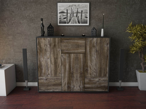 Highboard Mira, Treibholz Front (136x108x35cm) - Dekati GmbH