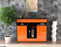 Highboard Name, Orange Front (136x108x35cm) - Dekati GmbH