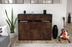 Highboard Neda, Rost Front (136x108x35cm) - Dekati GmbH