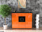 Highboard Noemi, Orange Front (136x108x35cm) - Dekati GmbH