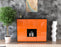 Highboard Nora, Orange Front (136x108x35cm) - Dekati GmbH