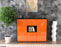Highboard Pippa, Orange Front (136x108x35cm) - Dekati GmbH