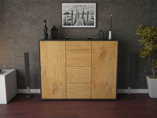 Highboard Prospera, Eiche Front (136x108x35cm) - Dekati GmbH